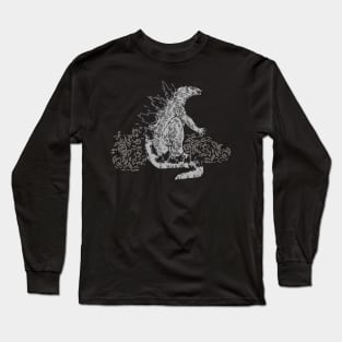 Traditional Godzilla. Long Sleeve T-Shirt